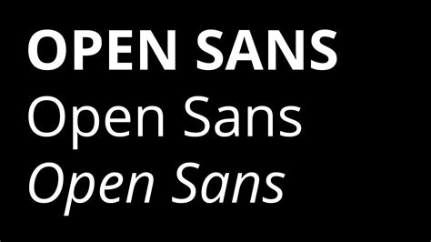 Jul 25, 2019 Free download of FreeSans Font Family with 4 styles. . Open sans font download